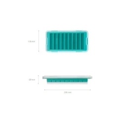 Bac à bâtonnets glacés avec couvercle