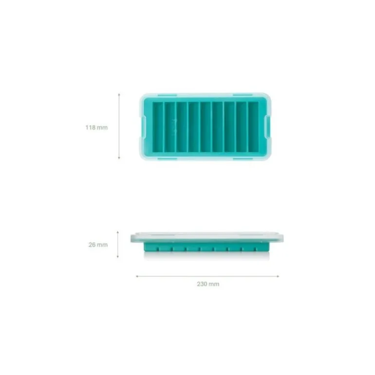 Bac à bâtonnets glacés avec couvercle