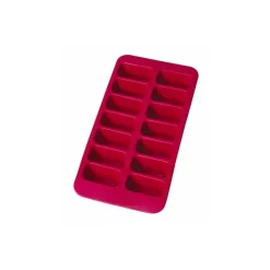 Bac à glaçons silicone rouge 14 empreintes