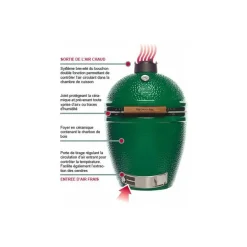 Barbecue Kamado Big Green Egg Large