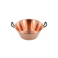 Bassine à confiture cuivre induction ø 26 cm