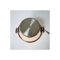Bassine à confiture cuivre martelé induction ø 40 cm