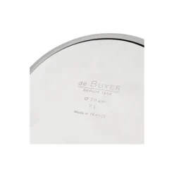 Bassine pâtissière inox fond plat ø 20 cm