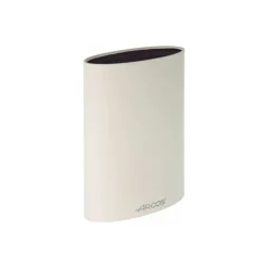 Bloc couteaux à fil ovale blanc