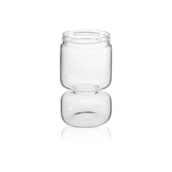 Bocal à cornichons avec séparateur verre 900 ml