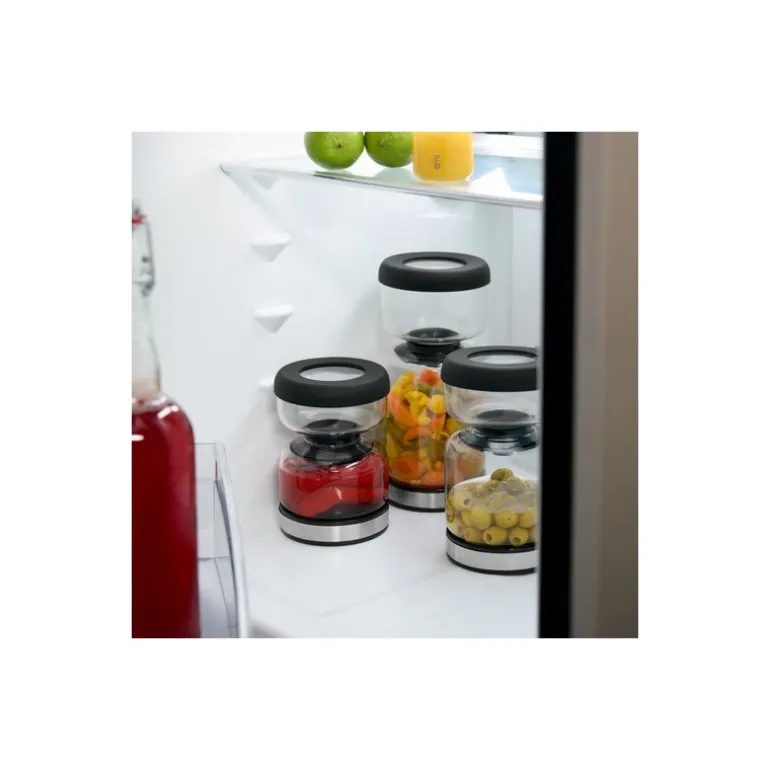 Bocal à cornichons avec séparateur verre 900 ml