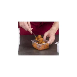 Boite Carty transparente avec couvercle 45 cl - Lot de 25