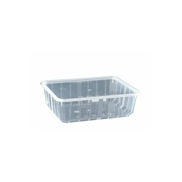 Boite Carty transparente avec couvercle pp 110 cl - par 25