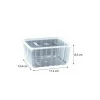 Boite Carty transparente avec couvercle pp 135 cl - par 25