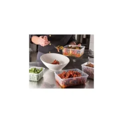 Boite Carty transparente avec couvercle pp 135 cl - par 25