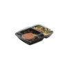Boite Deliverypack 2 compartiments PP 95 cl - paquet de 30