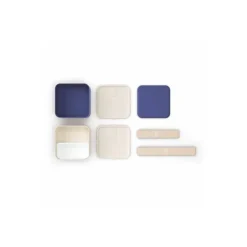 Boite MB Square bleu natural
