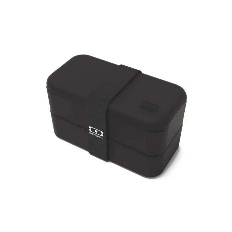 Boite repas rectangulaire noire