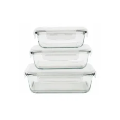 Boites de conservation verre 40, 65 et 100 cl