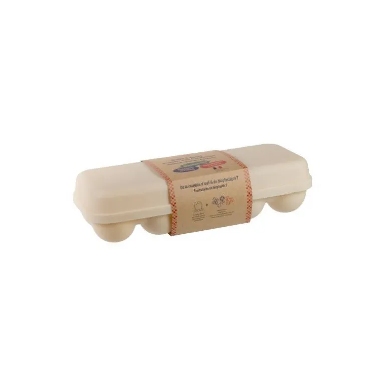 Boite 10 œufs bioplastique