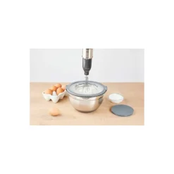 Bol avec couvercle anti projection inox ø 24 cm