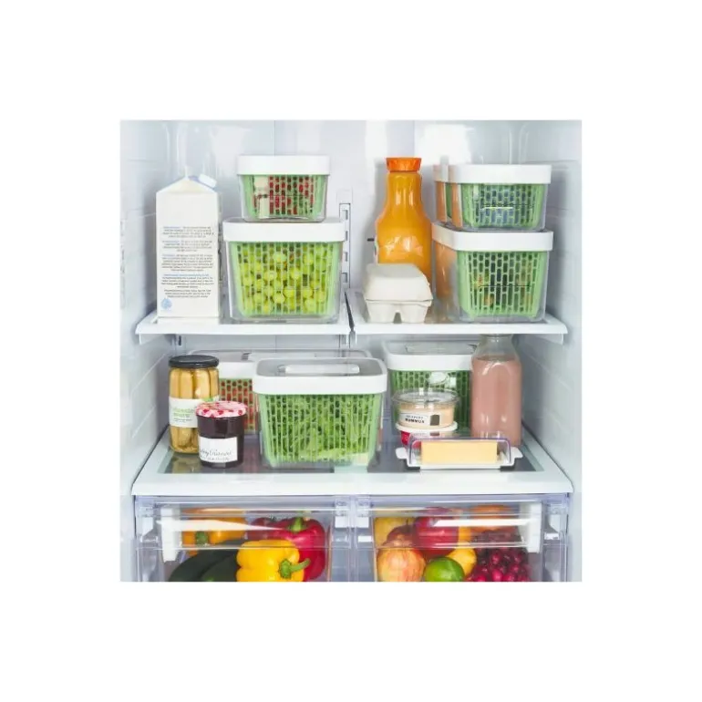 Boîte de conservation fruits et légumes + filtre Oxo 4l