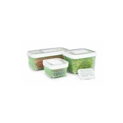 Boîte de conservation fruits et légumes + filtre Oxo 4l