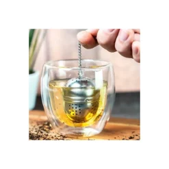 Boule à thé ovale inox ø 4 cm