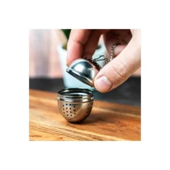 Boule à thé ovale inox ø 4 cm