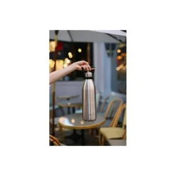 Bouteille isotherme avec poignée inox 1,5 L