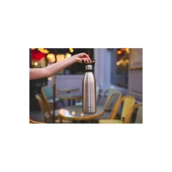 Bouteille isotherme avec poignée inox 1,5 L