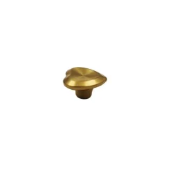 Bouton cœur doré cocotte Cookut