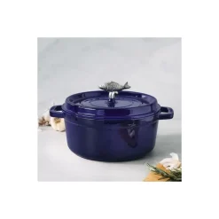 Bouton pour cocotte Staub Poisson