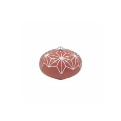 Bouton pour incroyable cocotte rose guimauve géométrique