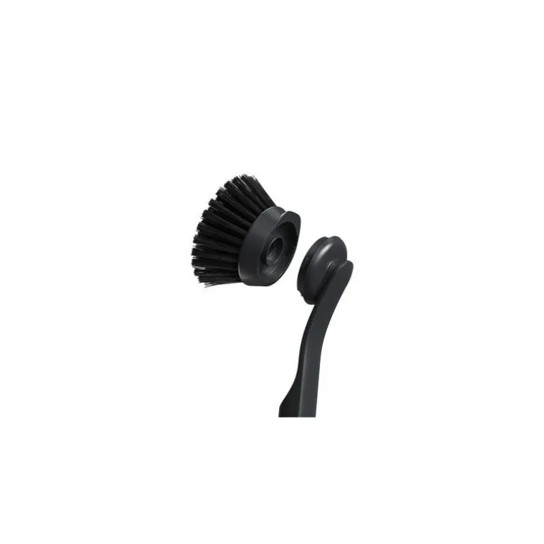 Brosse à vaisselle avec support inox
