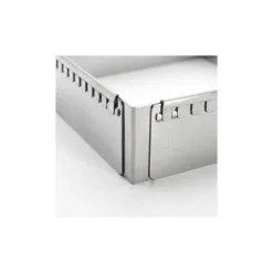 Cadre rectangulaire extensible inox de 16 à 30 cm