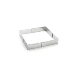 Cadre rectangulaire extensible inox de 16 à 30 cm