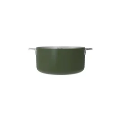Casserole inox La Merveilleuse vert fougère Ø 20 cm