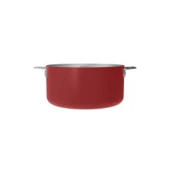 Casserole inox La Merveilleuse rouge passion Ø 20 cm