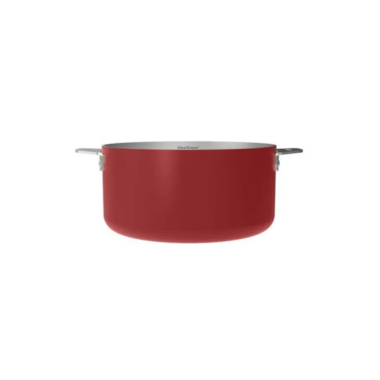 Casserole inox La Merveilleuse rouge passion Ø 20 cm