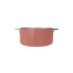 Casserole inox La Merveilleuse rose guimauve Ø 20 cm