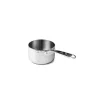 Casserole trilply inox miroir martelé ø 16 cm