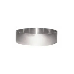 Cercle à mousse inox ø 8cmx4,5cm