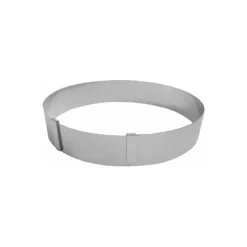 Cercle à pâtisserie extensible 18 à 36 cm