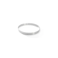 Cercle à tarte inox perforé inox 20,5 x 2 cm