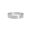 Cercle à tarte perforé bord droit inox Ø 24 cm