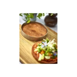 Cercle à tarte perforé bord droit inox Ø 24 cm