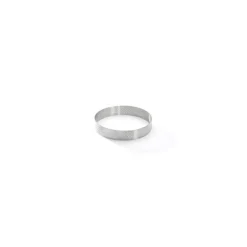 Cercle à tarte perforé inox 10,5 x 2 cm