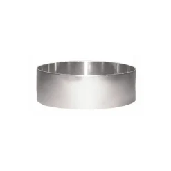 Cercle vacherin inox ø 20x6cm