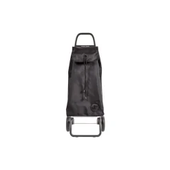 Chariot de courses 2 roues pliable noir
