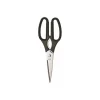 Ciseaux de cuisine lame inox micro dentée 22 cm