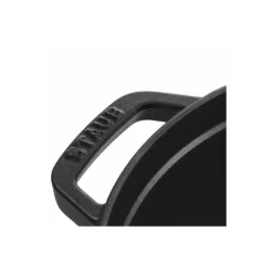 Cocotte en fonte ovale noire 29 cm
