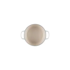 Cocotte en fonte ronde Signature meringue 24 cm