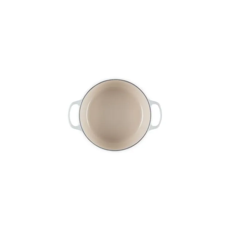 Cocotte en fonte ronde Signature meringue 24 cm