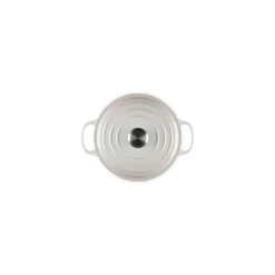 Cocotte en fonte ronde Signature meringue 24 cm